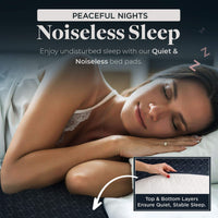 Thumbnail for noiseless sleep on washable bed pads