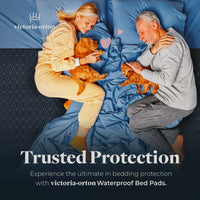 Thumbnail for washable waterproof bed pad for adults